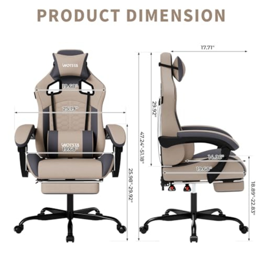 Gaming-Stuhl mit Massagefunkti – Massage Bewertung und Preis