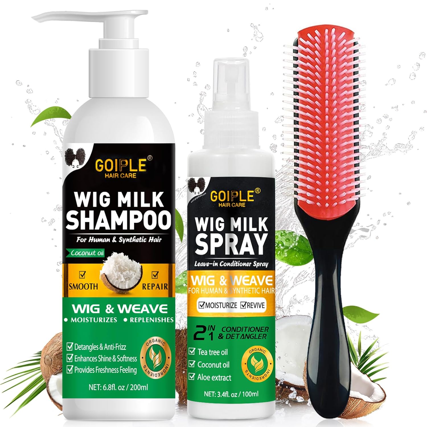 GOIPLE 3-in-1 Perückenpflege-S – Hair Care Bewertung und Preis