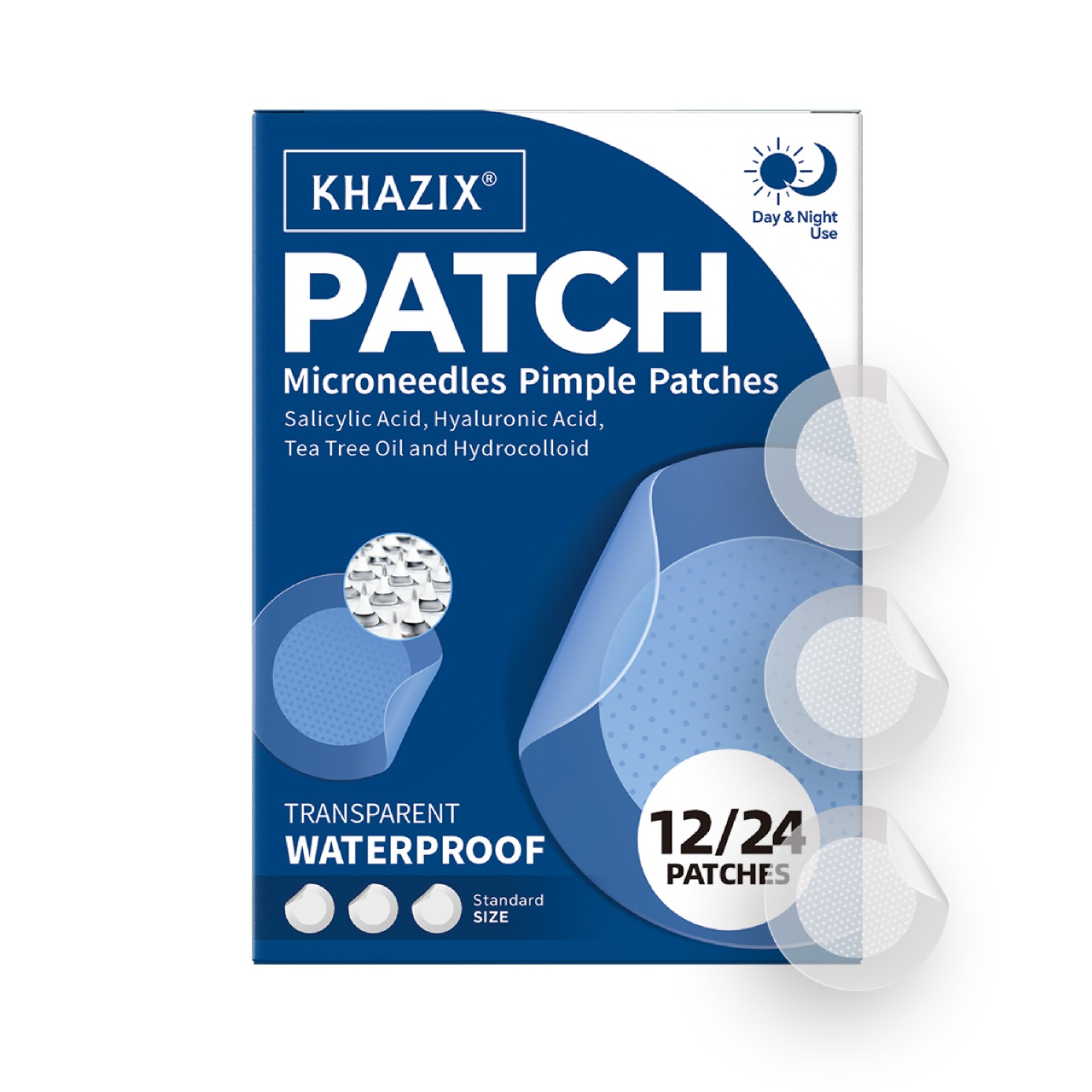 Mikronadel-Pickelpflaster (24e – Hydrocolloid Pimple Patch Bewertung und Preis