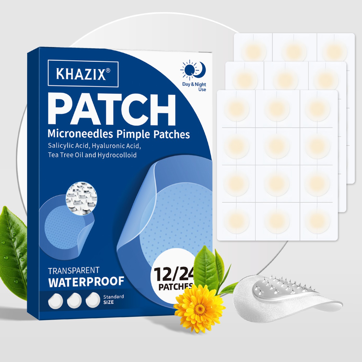 Mikronadel-Pickelpflaster (24e – Hydrocolloid Pimple Patch Bewertung und Preis