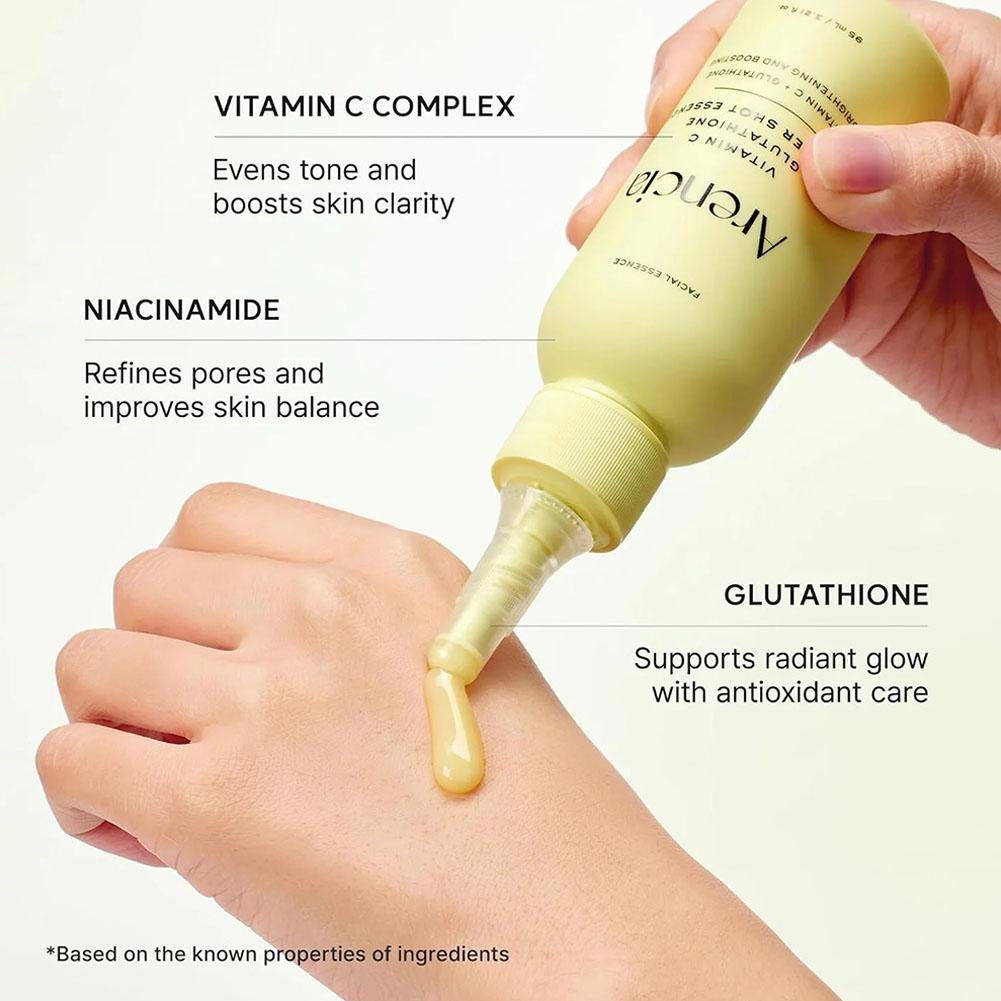 Arencia Vitamin C Glutathion S – Niacinamide Pore Shrinking Essence Bewertung und Preis