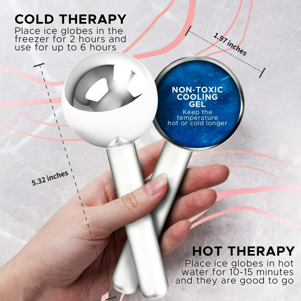 Kryo-Gesichtsmassagegerät Eisg – Face Ice Roller Puffiness Bewertung und Preis