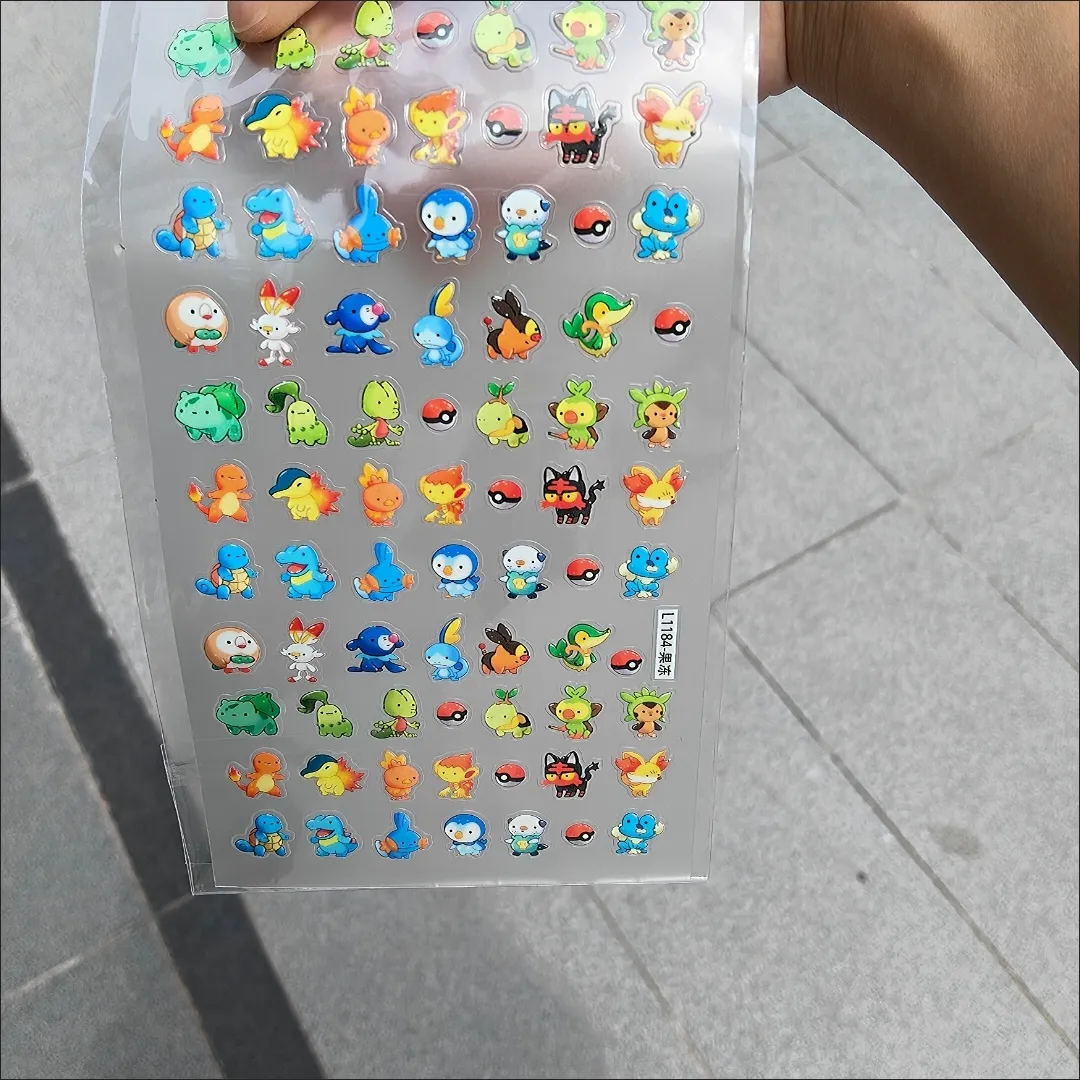   Nagelsticker Charmander Bulb – Nail Art Bewertung und Preis