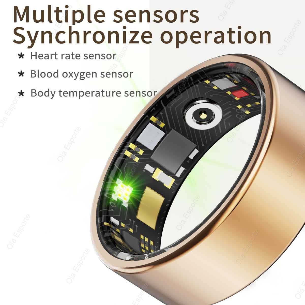 Titan-Legierung Smart Ring, Ge – Health Monitors Bewertung und Preis
